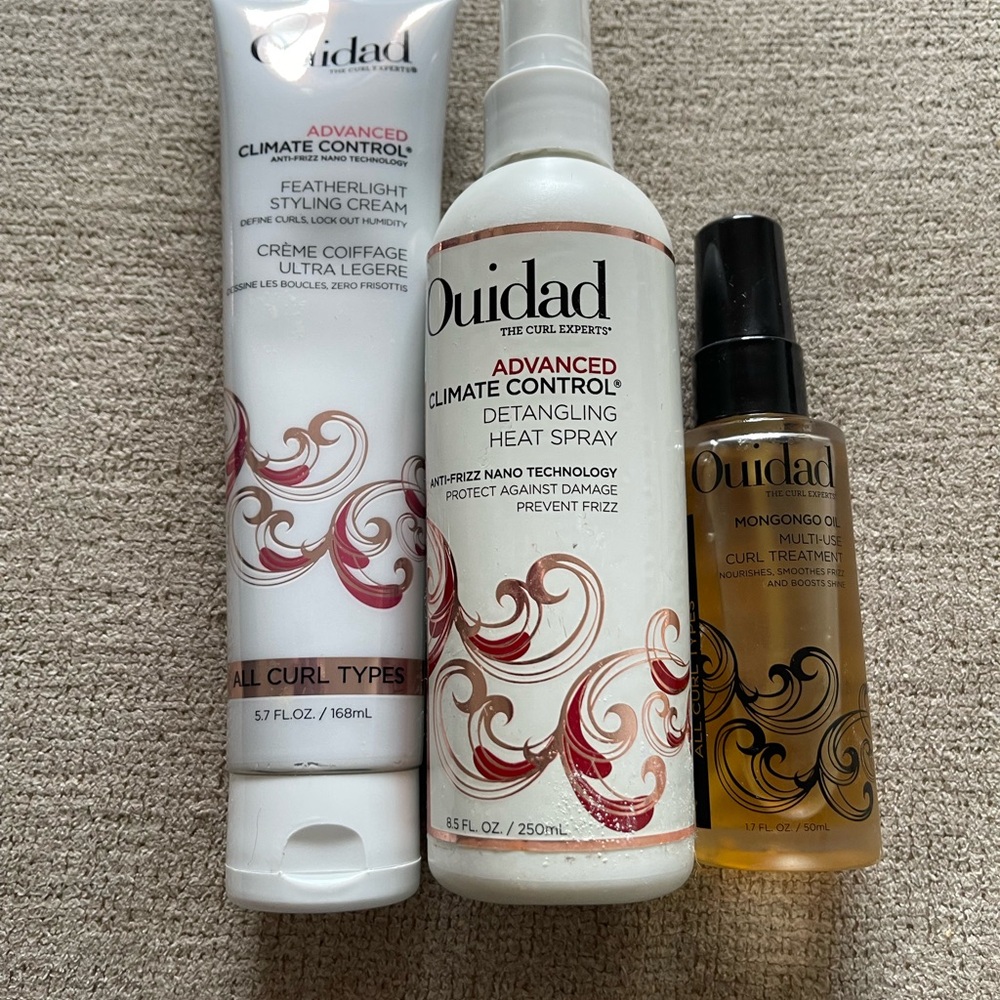 Ouidad Advanced Climate Control Hair Styling Set - White and Gold